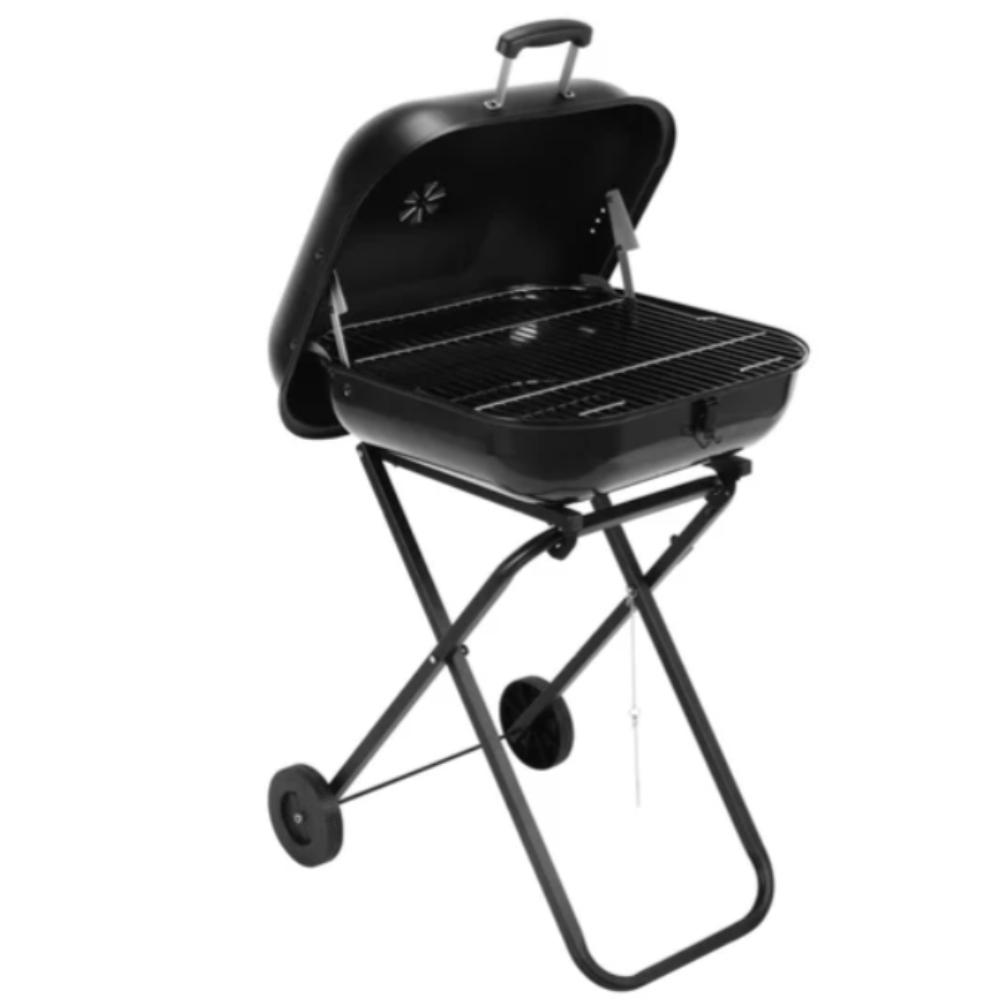 Naterial Charcoal Barbecue Suitcase On Wheels, L.53 X W.52 Cm