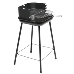 Naterial Portable Charcoal Grill 1 Rack, Trolleycompact Model