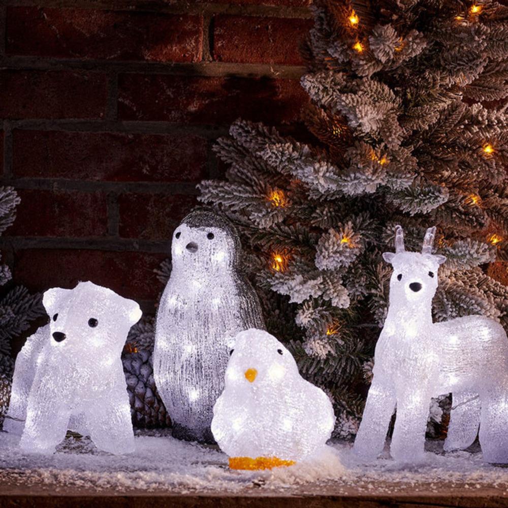 Lumineo BO Led Acrylic Animal - 4 Assorted