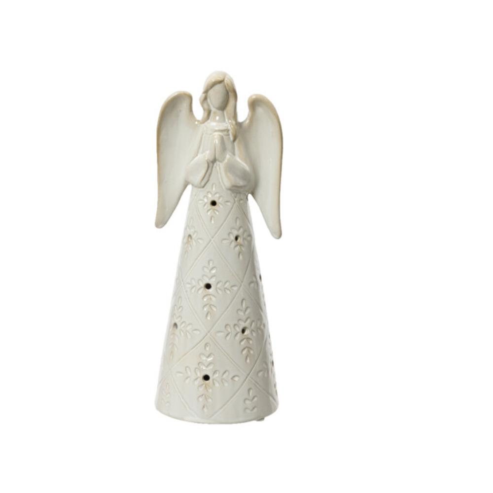 Decoris Stoneware Angel 19cm