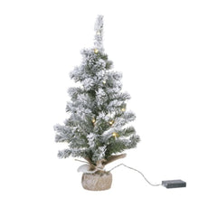 Everlands BO Pre-Lit Snowy Imperial Mini Tree 75cm