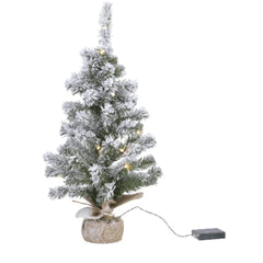 Everlands BO Pre-Lit Snowy Imperial Mini Tree 90cm