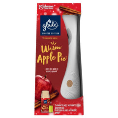 Glade Auto Spray Holder 269ml Warm Apple Pie