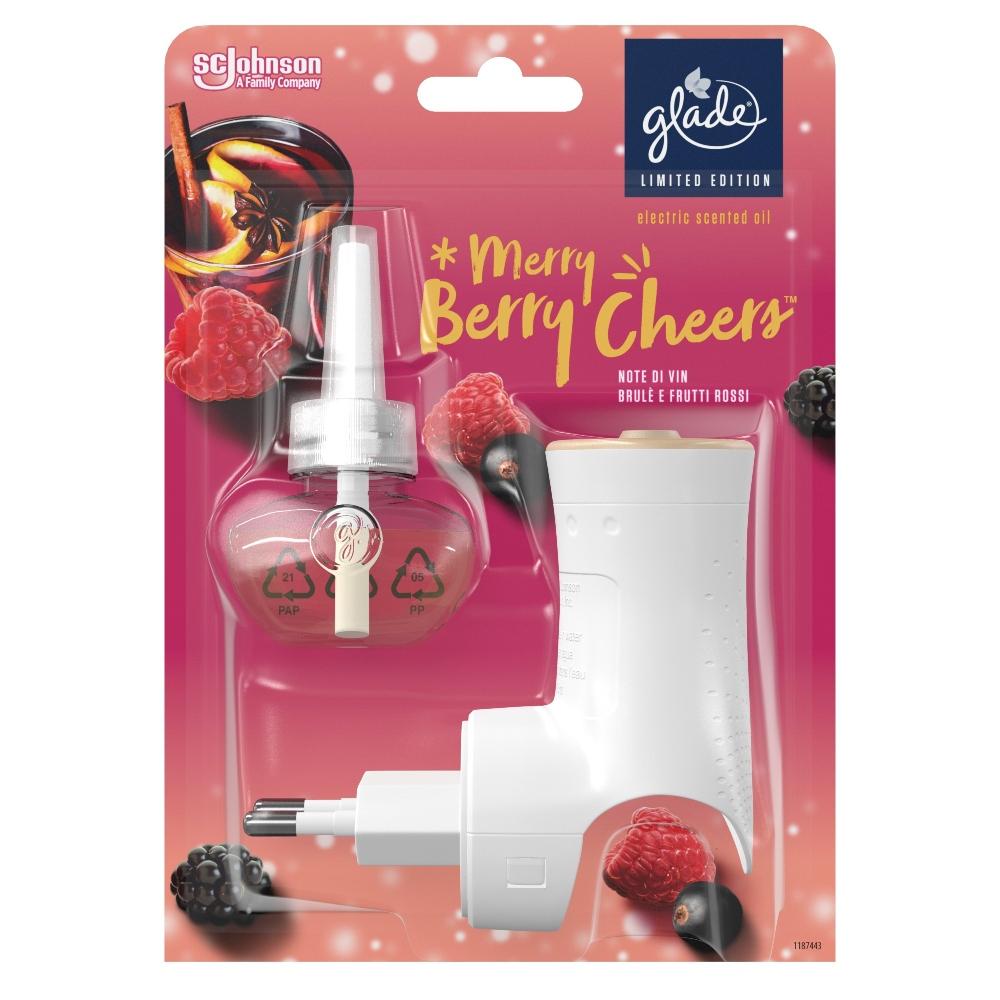 Glade Plug In Air Freshener Holder and Refill 20ml Very Berry