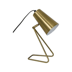 Inspire Moeta Table Lamp E14 30cm - Iron Antique Brass Matt