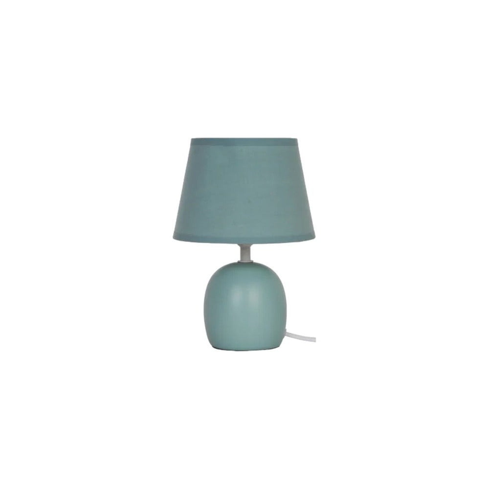 Inspire Poki Table Lamp E14 Ceramic with - Green