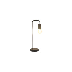 Inspire Lina Table Lamp E27 45cm - Matt Black