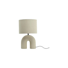 Inspire Vaska Table Lamp E27 41cm - Cream