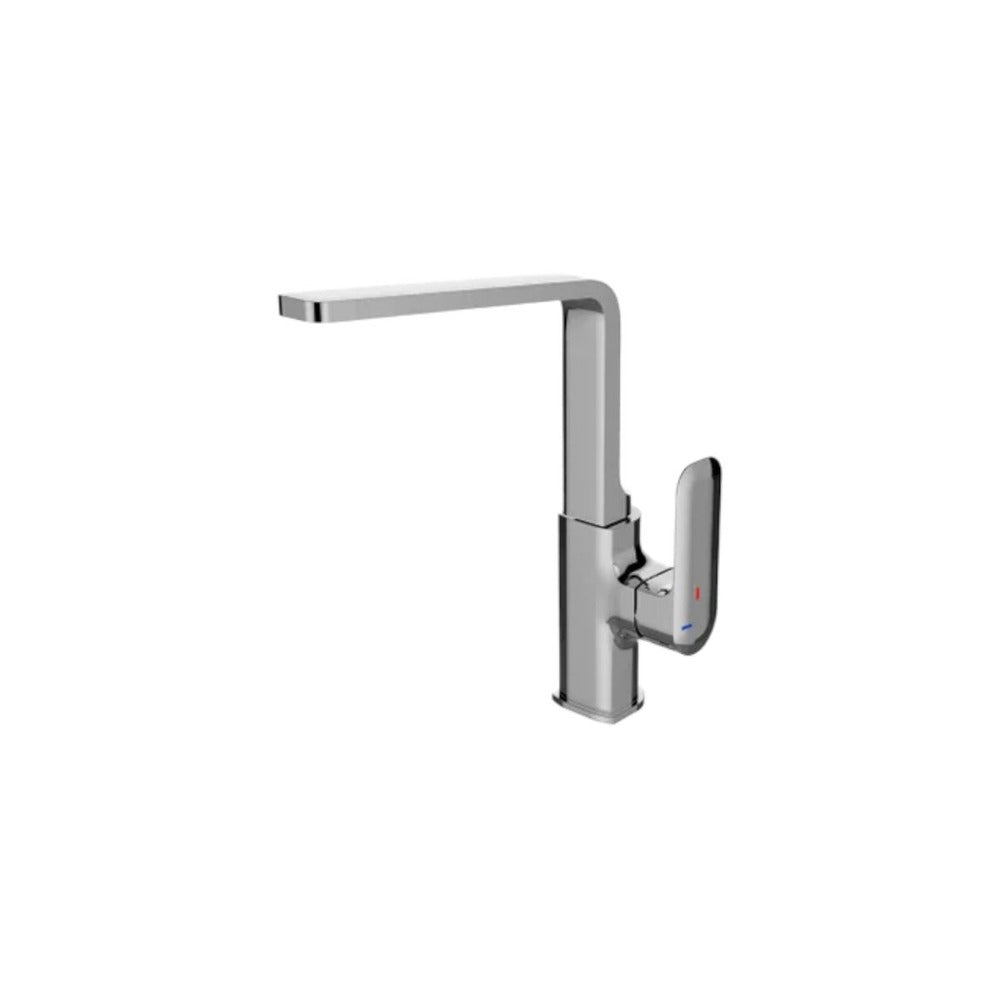 Delinia Kitchen Sink Mixer Tap Remix Single Lever  H28.1Cm Spout Reach 26Cm Chrome