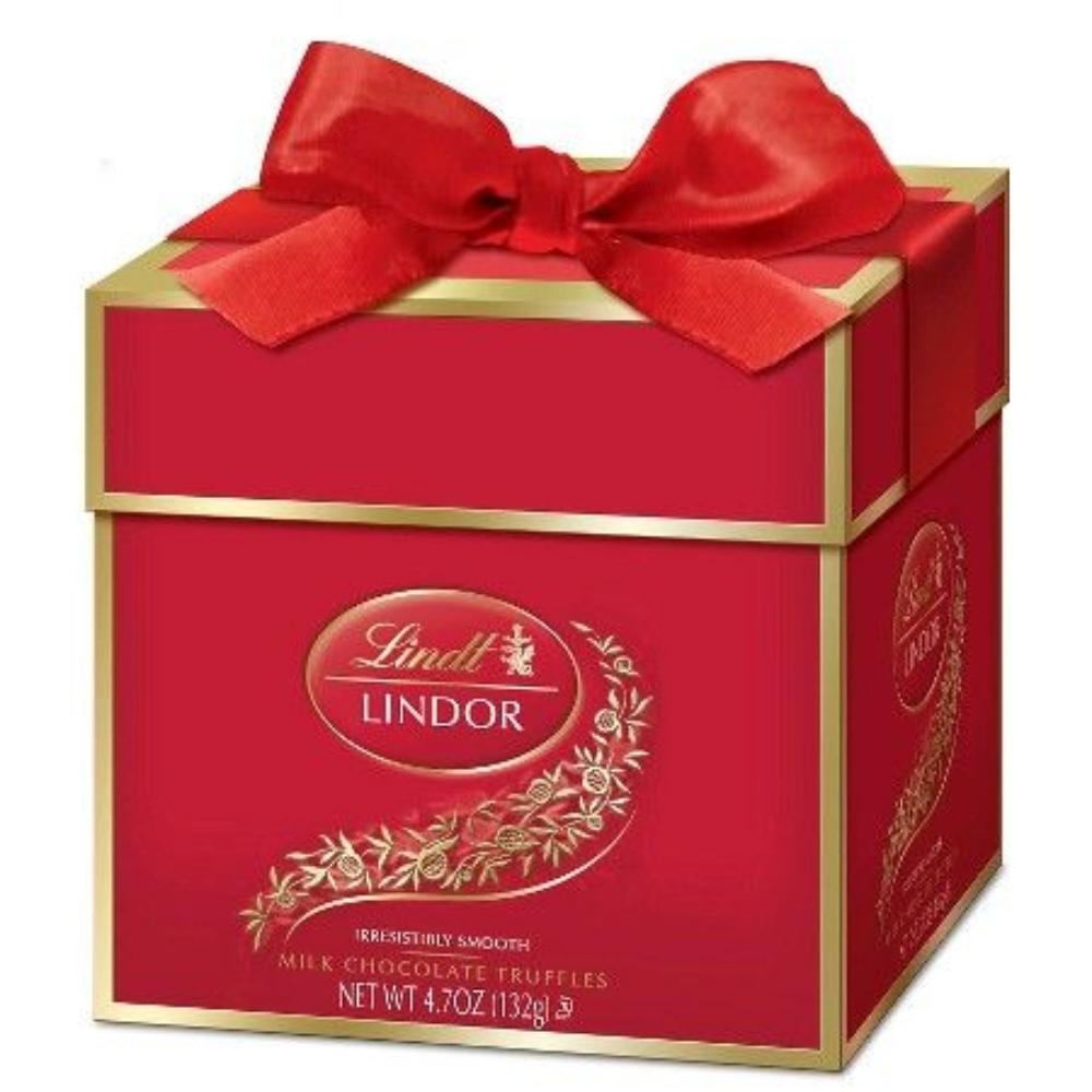 Lindt Lindor Christmas Cube 100G - Milk