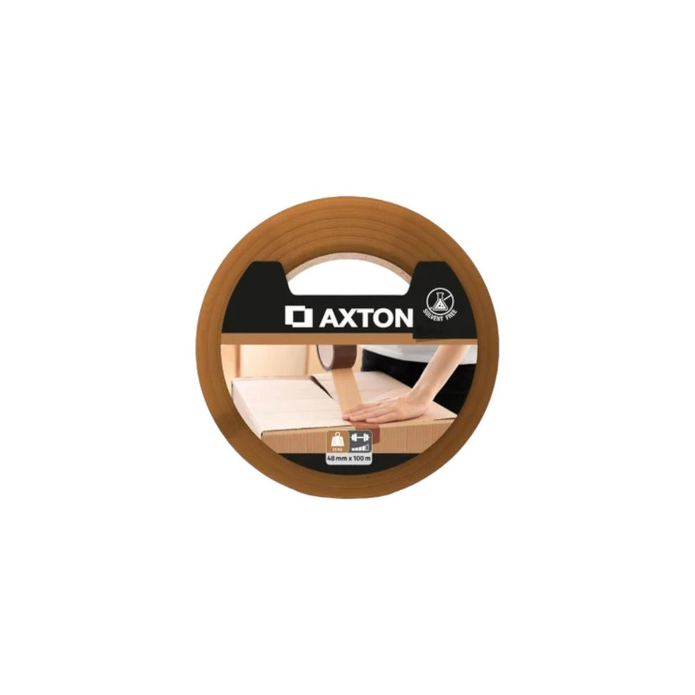 Axton Packaging Tape  48mmX100m Brown