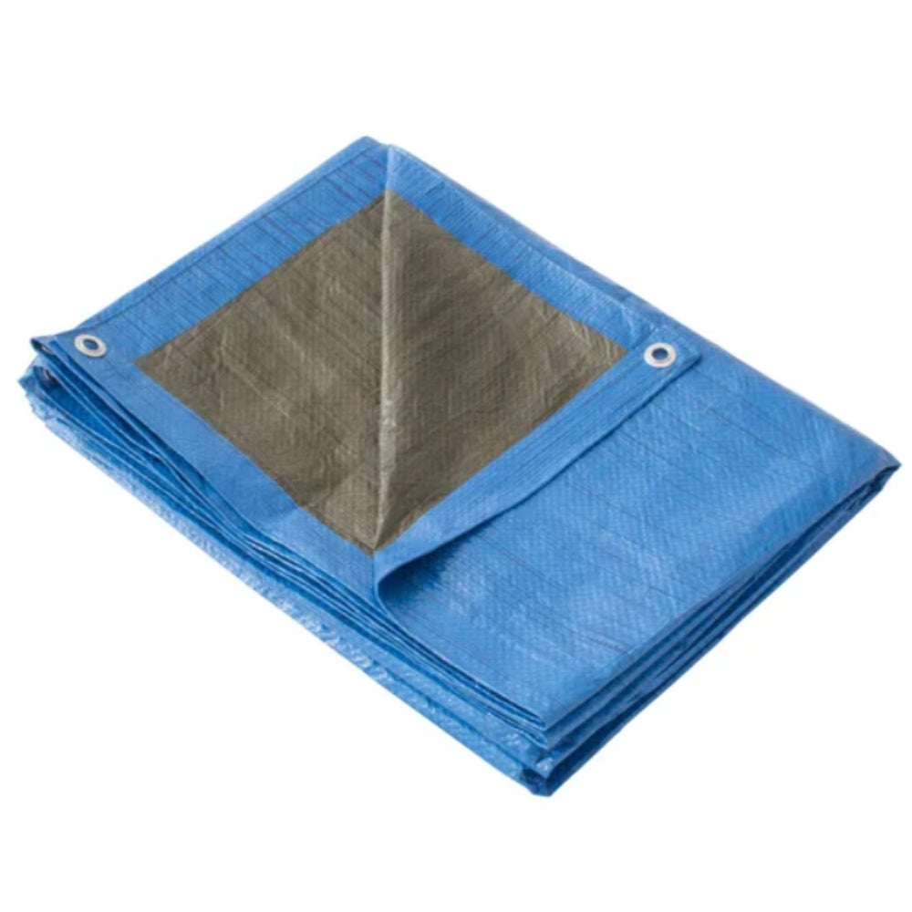 Tarpaulin 70gr/m² Polyethylene 3mx2m With Eyelets Blue