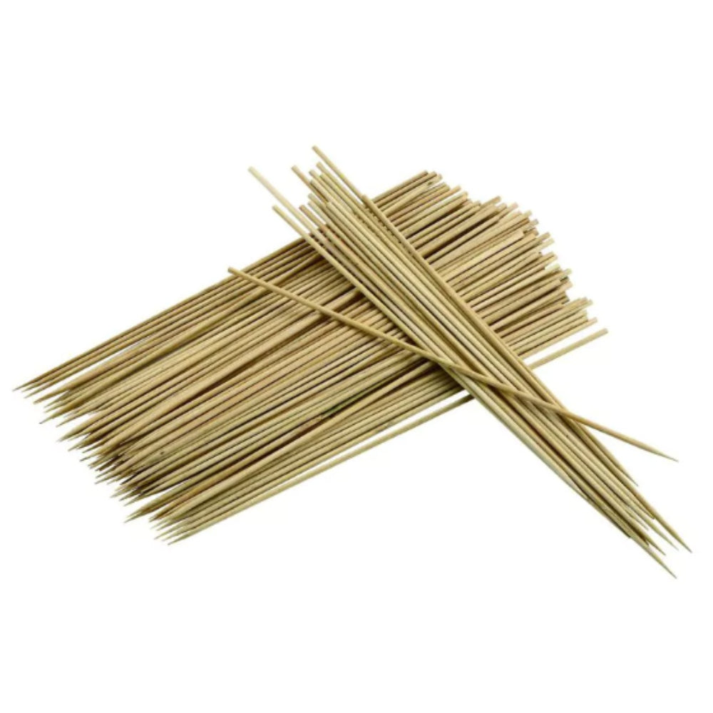 Bamboo Barbecue Skewers 25 cm 100pcs