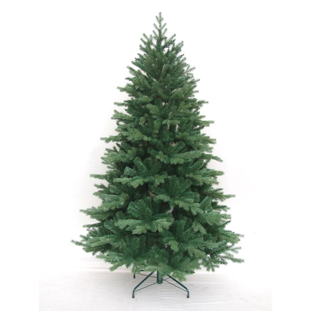 Mixed PE Christmas Tree with 1195 Tips 2.4m