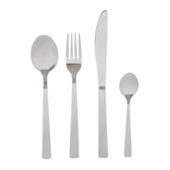 Homla Fabro Cutlery Set Silver 24 Piece Set