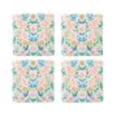 Homla Melte Coaster Set of 4 With Floral Print