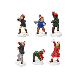 Lumineo Polyresin Figurines - 6 Assorted