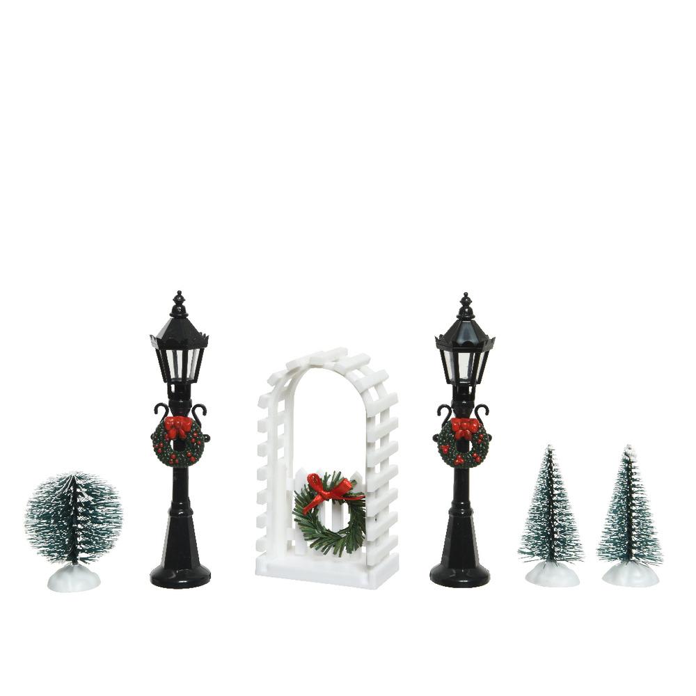 Lumineo Plastic Village Accessory Pack of 6 Pieces