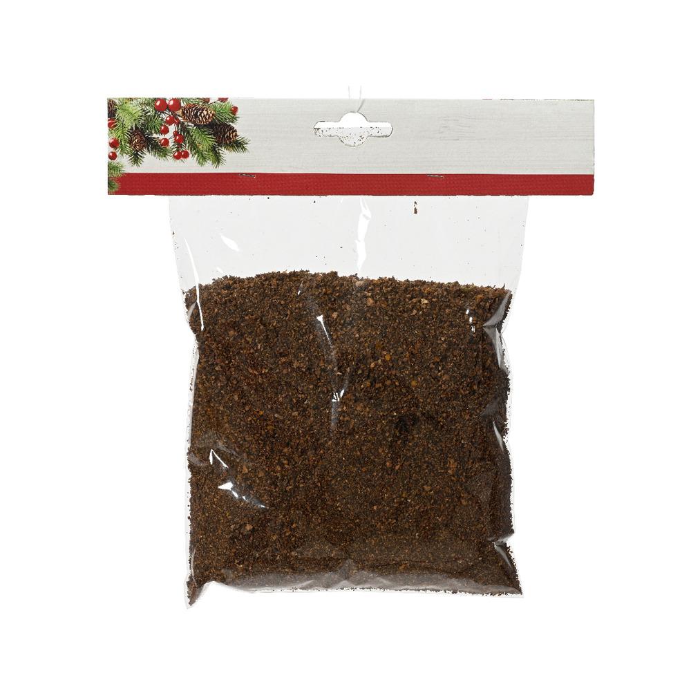 Plastic Brown Moss Pack for Nativity Scene