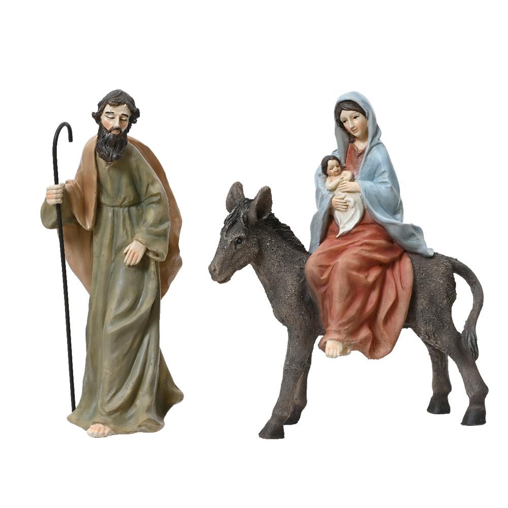 Polyresin Nativity Set of 2 Pieces