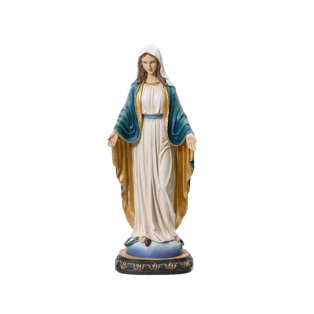 Polyresin Nativity Maria Statue 24cm