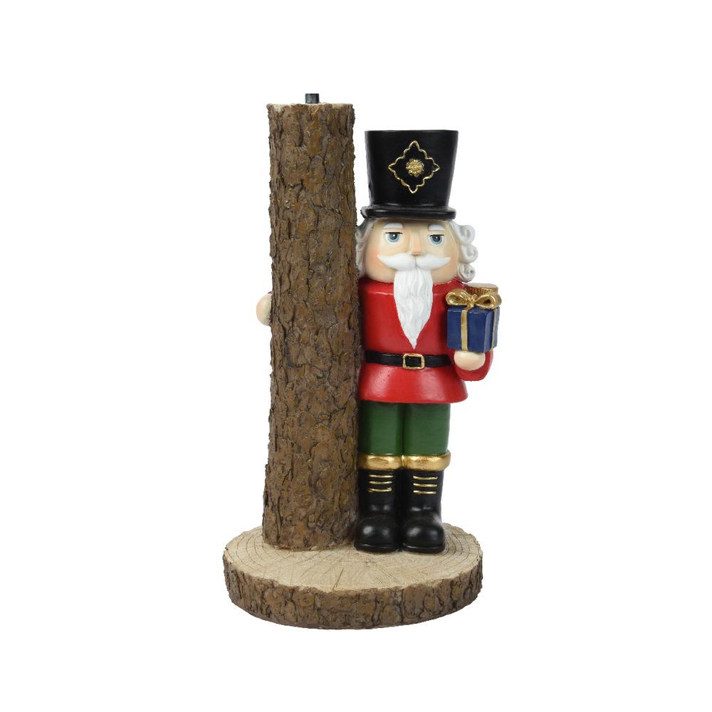 Polyresin Tree Stand 16 x 30cm - Nutcracker