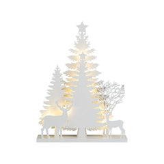 Lumineo BO Led Plywood Forest Scenery 30 x 40cm