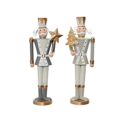 Decoris Iron Nutcracker 42cm - 2 Assorted Colours