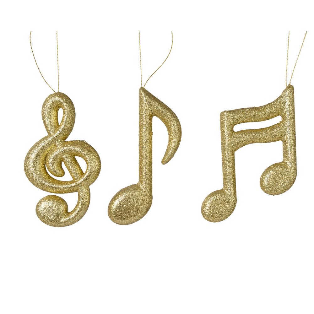 Decoris Hanging Foam Music Note 15cm - 3 Assorted