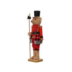 Decoris Plastic Bear Nutcracker 58cm