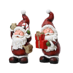 Decoris Magnesium Santa Figure 43cm - 2 Assorted