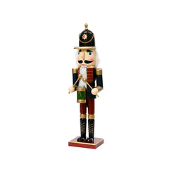 Decoris Firwood Nutcracker 50cm - Dark Blue