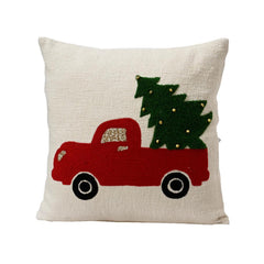 Decoris Cotton Cushion with Truck 45 x 45cm