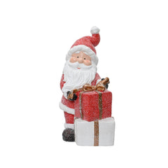 Decoris Magnesium Santa Figure with Gifts 44cm