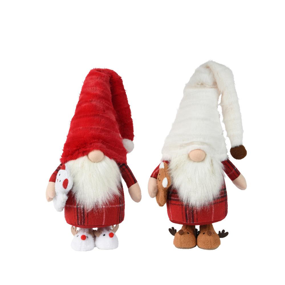 Decoris Polyester Gnome 65cm - 2 Assorted Colours