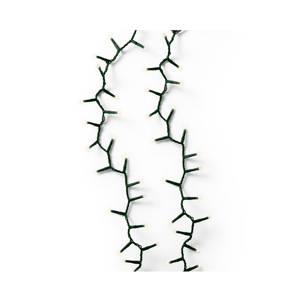 Lumineo Compact Twinkle 350 Led String Lights 7.5m - Green/Warm White