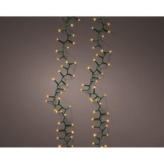 Lumineo Soft Glow Compact Twinkle 1000 Led String Lights 11m - Green/Warm White